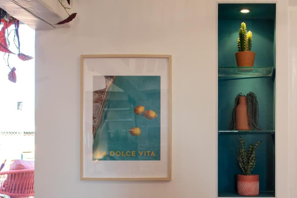 #48 Suite Jean Top Floor Terrace 5Min Walk Sea Ac Niza Exterior foto