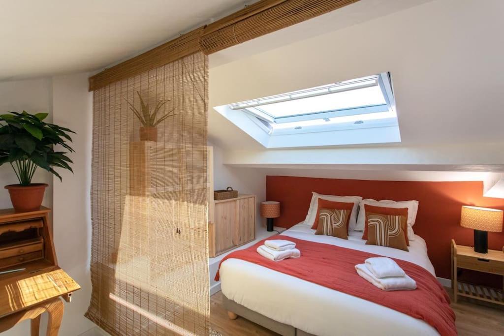 #48 Suite Jean Top Floor Terrace 5Min Walk Sea Ac Niza Exterior foto