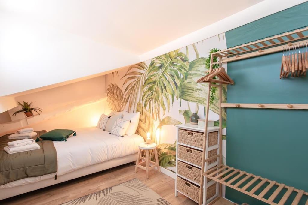 #48 Suite Jean Top Floor Terrace 5Min Walk Sea Ac Niza Exterior foto